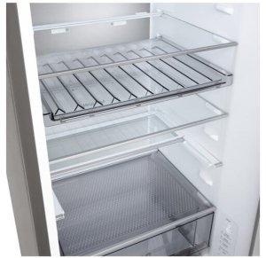 Lodówka LG NoFrost 375 L wysokość 203 cm srebrny - Ledusskapis GBBS524CPY.APYQEUZ 12