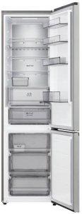 Lodówka LG NoFrost 375 L wysokość 203 cm srebrny - Ledusskapis GBBS524CPY.APYQEUZ 2