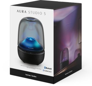 Głośnik Harman Kardon Aura Studio 5 czarny - bezprzewodowy głośnik HKAURAS5BLKEP (1200130025013) 11