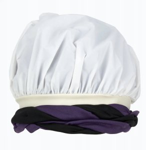 Ladies fabric swim cap 3