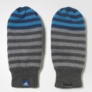 Adidas Rękawiczki Stripy Mittens szare r. M (CD2900) 1