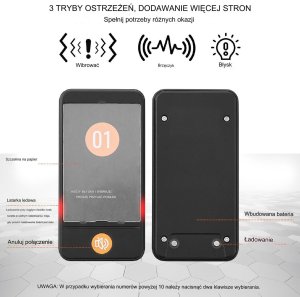Pager Restauracyjny System Przywoławczy Pager 24 szt. 6