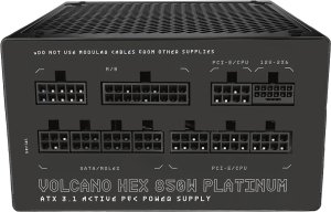 Zasilacz Modecom Volcano Hex 850W Platinum (ZAS-MC-HEX-0850-PLAT) 2