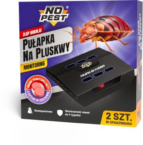 Pułapka Lepowa Lep na Pluskwy Przeciw Pluskwom z Atrakantem Wabiącym "Ubij Robala" (2 szt) 2