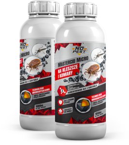 Oprysk Płyn Środek Preparat na Kleszcze Komary Owady Mikrokapsułkowy "Mastercid Micro" z Cypermetryną 1L 3