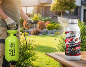 Oprysk Płyn Środek Preparat na Kleszcze Komary Owady Mikrokapsułkowy "Mastercid Micro" z Cypermetryną 1L 7