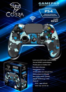 Pad Cobra KONTROLER COBRA QSP421 PS4 CAMO DARK LAGUNA 8