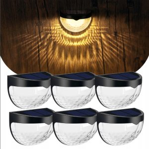 Kinkiet ProGarden Q30D1 LAMPKI SOLARNE ŚCIENNE  OGRODOWE    LED 8 SZT. 2