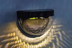 Kinkiet ProGarden Q30D1 LAMPKI SOLARNE ŚCIENNE  OGRODOWE    LED 8 SZT. 7