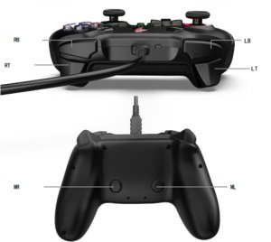 KONTROLER COBRA QSP085BK XB360,PS3,PC,ANDROID 8