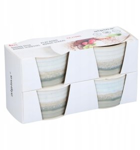 Alpina - Zestaw ceramicznych foremek do pieczenia 10,2x6 cm (4 sztuki) 2