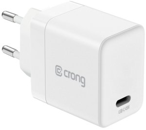 Crong Ultra Compact GaN - Ładowarka sieciowa USB-C 45W PD 3.0 z PPS (biały) 3