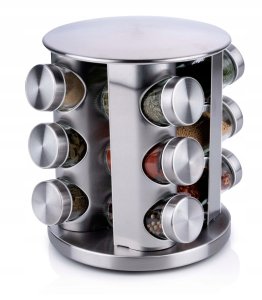 Alpina - Obrotowy stojak organizer na przyprawy 12 słoiczków 3