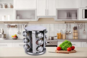 Alpina - Obrotowy stojak organizer na przyprawy 12 słoiczków 6