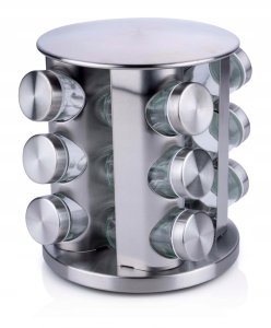 Alpina - Obrotowy stojak organizer na przyprawy 12 słoiczków 9