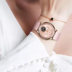 Zestaw damski zegarek SMARTWATCH Rubicon RNCF30 złoty + bransoletka 15