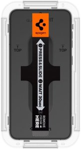 2x Szkło Hartowane Spigen Glas.tr "Ez Fit" do Samsung Galaxy S23 Clear 3