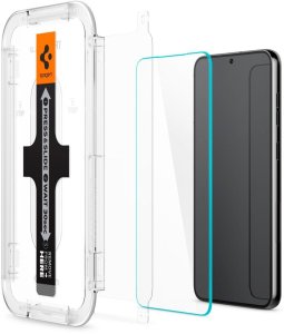 2x Szkło Hartowane Spigen Glas.tr "Ez Fit" do Samsung Galaxy S23 Clear 4