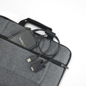 Konsola KVM StarTech .com USB 2.0 KVM Konsole - Mobilny adapter do laptopa Crash Cart z przesyłem danych i nagrywaniem wideo - KVM-Switch - 1 x KVM port(s) - 1 lokalny użytkownik - Desktop 6