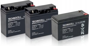 TC 2,3-12 TECHNOCELL Akumulator AGM 12V 2.3Ah 2
