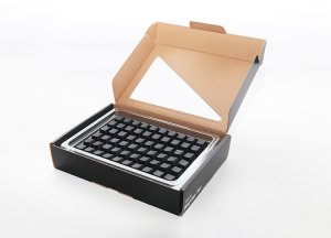 Ducky Blank Black PBT Set, MDA-Profil - 133 Keycaps, ANSI-US-Layout, ANSI-US-Layout 2