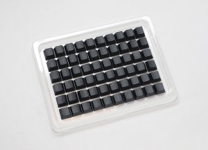 Ducky Blank Black PBT Set, MDA-Profil - 133 Keycaps, ANSI-US-Layout, ANSI-US-Layout 3