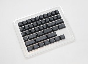 Ducky Blank Black PBT Set, MDA-Profil - 133 Keycaps, ANSI-US-Layout, ANSI-US-Layout 4
