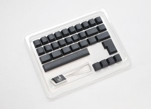 Ducky Blank Black PBT Set, MDA-Profil - 133 Keycaps, ANSI-US-Layout, ANSI-US-Layout 5