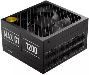 Zasilacz Apnx APNX MAX G1 1.200W 80 PLUS Gold zasilacz, ATX 3.1, PCIe 5.1, w pełni modularny, kompaktowy - 1.200 Watt, czarny 2