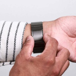 Link Bracelet Pro Stainless Steel 42 | 44 | 45 | 46 | 49mm One Size - Granite Gray 5