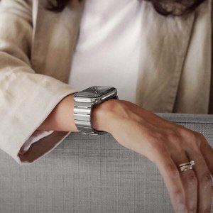 Link Bracelet Pro Stainless Steel 38 | 40 | 41 | 42mm One Size - Desert Sand 2