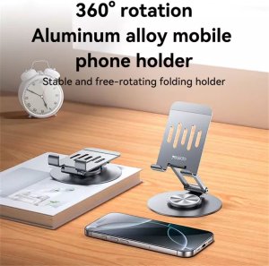 Yesido yesido Uniwersalny Uchwyt C299 na Biurko (składany, rotacyny) SILVER srebrny 3