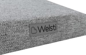 Schody dla psa Welsti 40cm 3 pochylne stopnie ciemne szare szerokie i twarde dla dużych psów do 60 kg 12