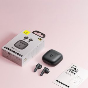 Słuchawki douszne Baseus Bass BS2 Lite TWS - czarne 5