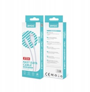 BWOO BWOO cable X172L USB - Lightning 1 0m 3A white 3