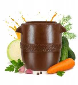 BECZKA KAMIONKOWA 20l DO KISZENIA OGÓRKÓW KAPUSTY TRADYCYJNA KAMIONKA 16