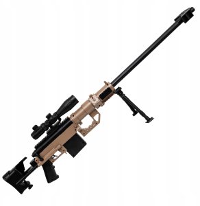 Karabin Snajperski Dla Dzieci Kulki Żelowe Snajper Pistolet Luneta 16X M200 4