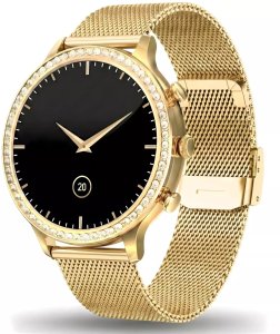 Smartwatch Gravity Złoty Pasek i Bransoleta GT5-4 2