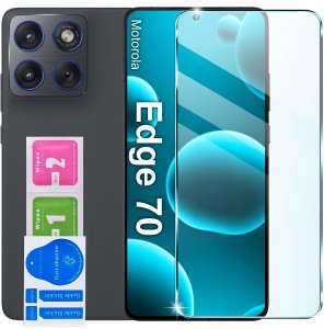 Etui MAGNET do Motorola Edge 70 Zamykane Czarne Futerał + Szkło 9H 10