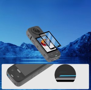 FOLIA OCHRONNA SZKŁO HARTOWANE NA EKRAN DO KAMERY SPORTOWEJ INSTA360 X5 / X4 12