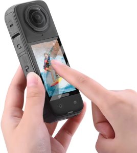 FOLIA OCHRONNA SZKŁO HARTOWANE NA EKRAN DO KAMERY SPORTOWEJ INSTA360 X5 / X4 3