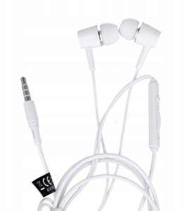 Setty słuchawki przewodowe douszne białe 3
