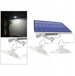 Forever Light Lampa solarna LED SUNARI FLS-80 podwójna 6W 520lm 4500K 5500mAh Li-Ion 12