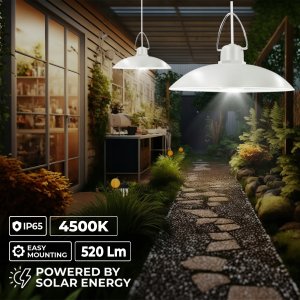 Forever Light Lampa solarna LED SUNARI FLS-80 podwójna 6W 520lm 4500K 5500mAh Li-Ion 3