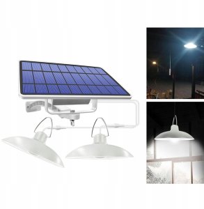 Forever Light Lampa solarna LED SUNARI FLS-80 podwójna 6W 520lm 4500K 5500mAh Li-Ion 6