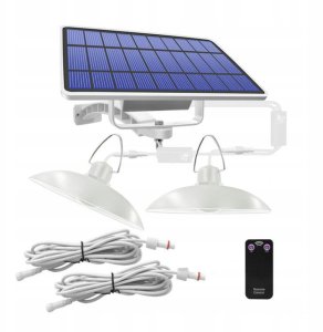 Forever Light Lampa solarna LED SUNARI FLS-80 podwójna 6W 520lm 4500K 5500mAh Li-Ion 10