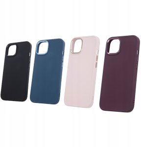 Nakładka Satin do iPhone 15 Plus 6,7" czarna 10