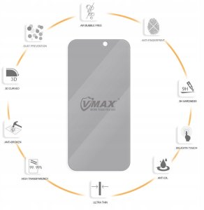 Vmax szkło hartowane 2,5D Normal Clear Glass do Xiaomi Redmi Note 12 4G / Note 12 5G 12