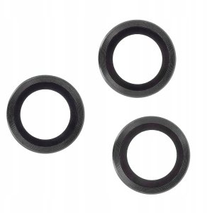 Zestaw szkieł na aparat do iPhone 13 Mini / iPhone 13 czarna ramka (2 sztuki) 2