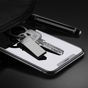 Szkło hartowane 9D do Samsung Galaxy S24 Ultra czarna ramka 12